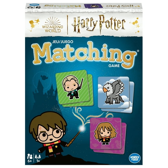 Wonder Forge Harry Potter Matching Game for Girls & Boys Ages 3 and up - a Fun and Fast Memory Game