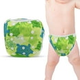 thumbnail image 2 of Baby Swim Diapers Reusable  Free Size Baby Adjustable Reusable Waterproof Breathable Summer Pool Training PantsTortoise, 2 of 8