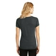 thumbnail image 2 of District Made Ladies Perfect Tri V Neck Tee-3XL (Black Frost), 2 of 6