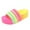 Purple, variant on OJinShaWanO Bedroom Slippers Women Memory Foam Dearfoam Summer One Word Drag Flash Drill Loose High Bottom Non Outer Wear Thick Bottom Sandals and Slippers