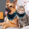 thumbnail image 4 of Constellation Breathable Chiffon Pet Scarf Set of 2 - Translucent Light Collars for Dogs and Cats - 40.6x40.6x58/16x16x22.8in, 53.3x53.3x76.2/20.9x20.9x30 in, 4 of 5