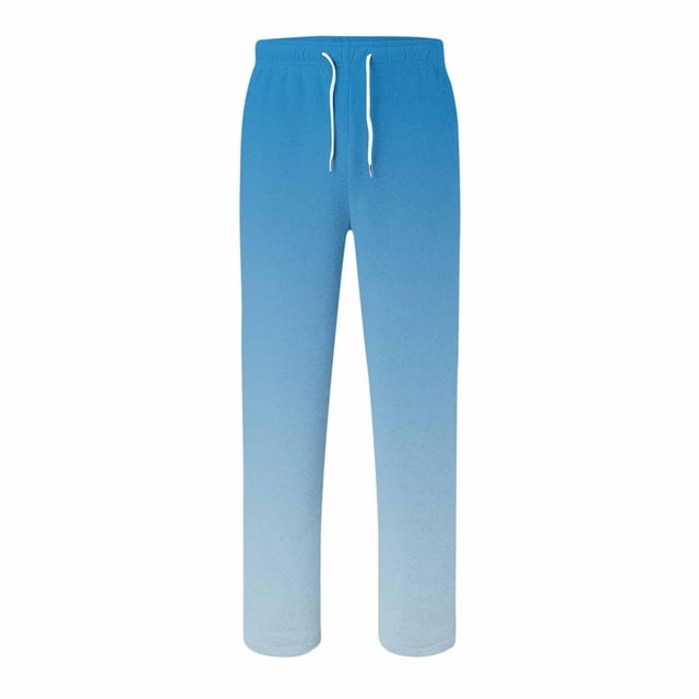 Girls Casual Tapered Pants Set for Everyday Wear with Gradient Color Transition in Kids Clothing Line