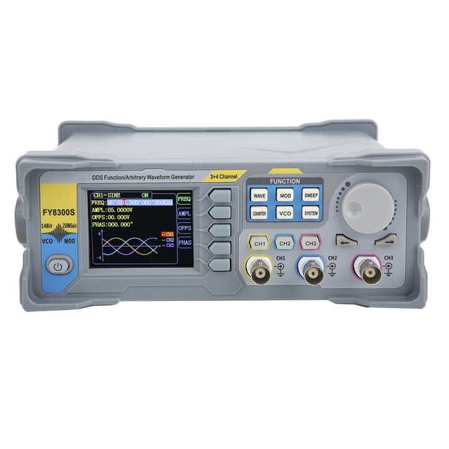 Signal Generator Waveform Generator 3-Channel Function Signal Generator Arbitrary Waveform Signal Generator 4 TTL Level Output
