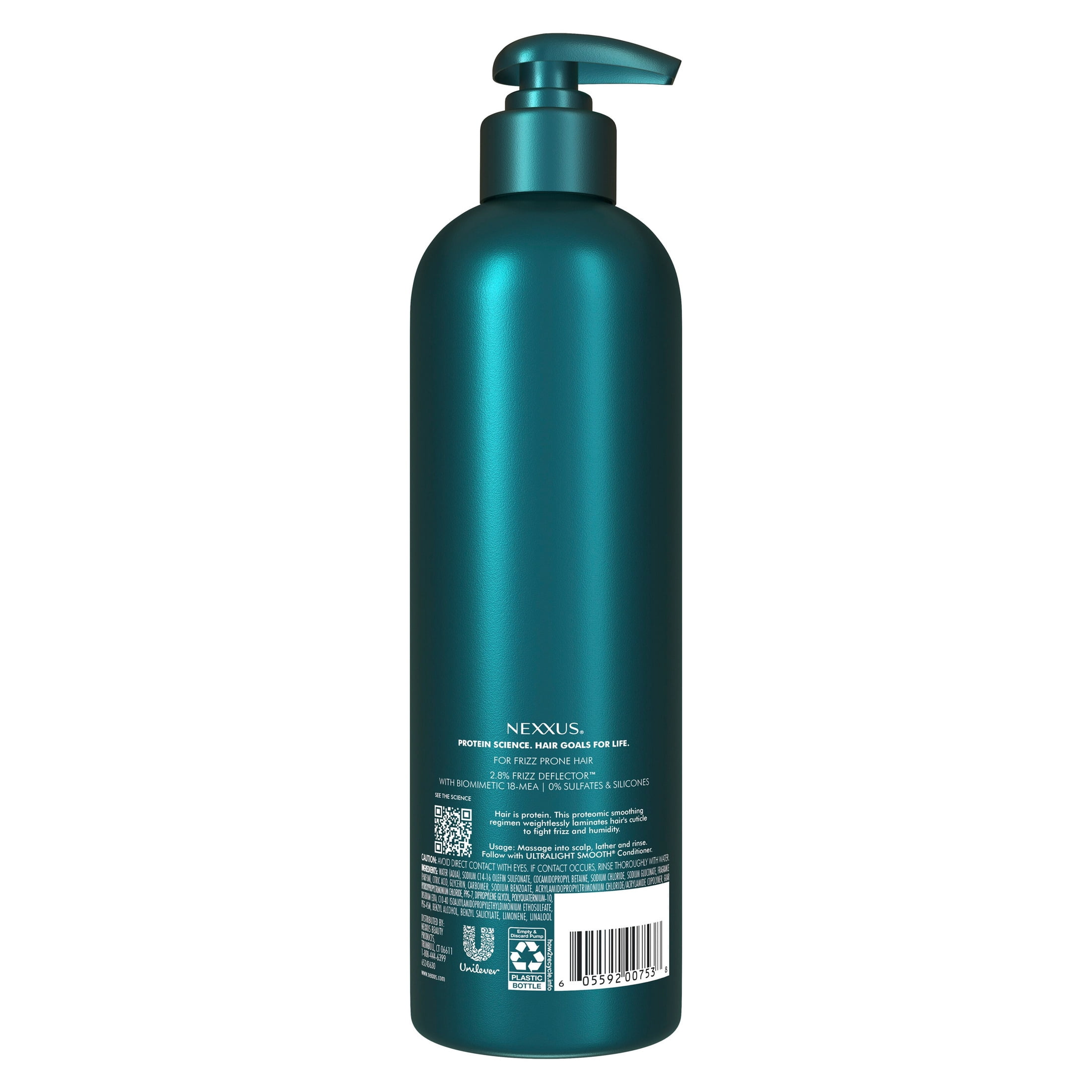 Nexxus Ultralight Smooth Smoothing Shampoo For Frizzy Hair Powered