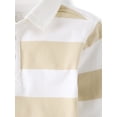thumbnail image 3 of The Children's Place Baby & Toddler Boys Long Sleeve Striped Rugby Polo, Sizes 6M-5T, 3 of 4