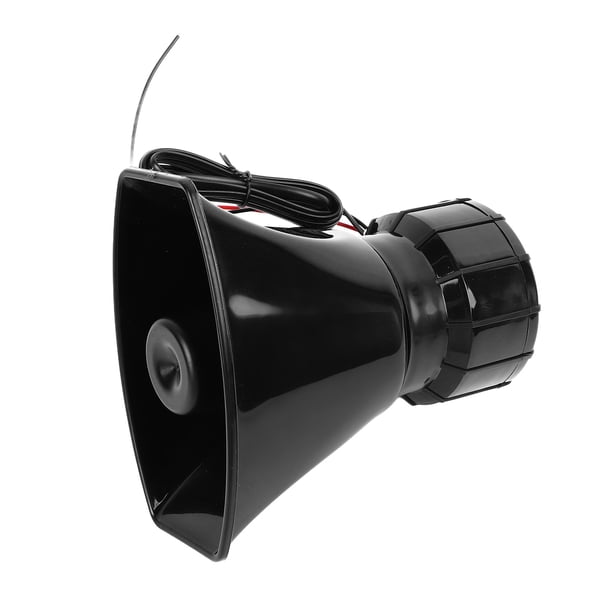 Altavoz Con Micrófono Para Coche, Mejora La Seguridad, Altavoz De Bocina De Alarma De Sirena De Coche De 12 V, Duradero, Práctico, De Alta Resistencia Para Vehículo