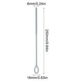 thumbnail image 2 of Silicone Straw Cleaner Brush Upgrade Reusable Straw Cleaner Brush Extra Long Extra Long Soft Bottle Brush For Clearing Glass Straws Bottles, 2 of 8