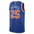 thumbnail image 3 of Unisex Nike Mikal Bridges Blue New York Knicks 2024 Offseason Addition Nike Swingman Jersey, 3 of 3