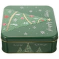 thumbnail image 4 of Lata de galletas navideñas, caja decorativa para galletas, lata pequeña de regalo con temática navideña., 4 of 8