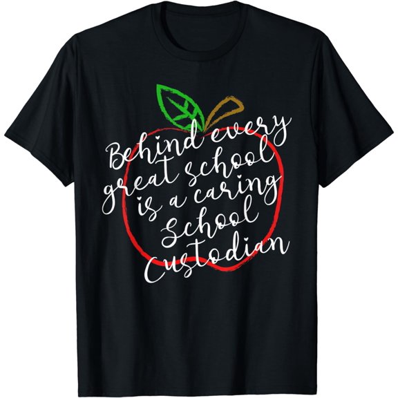 School Custodian Appreciation Gift T-Shirt