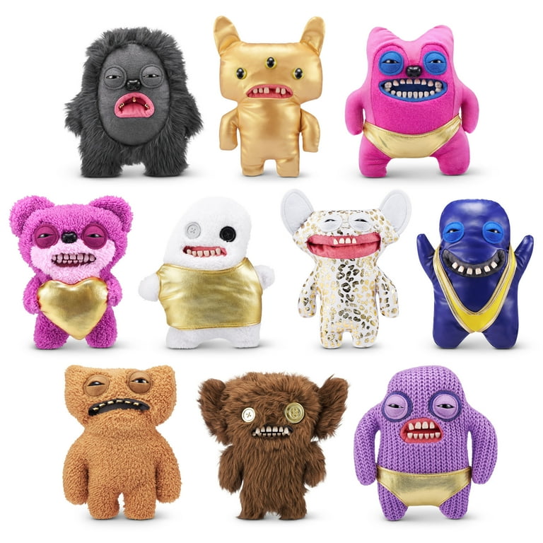 Fuggler Gold Fuggs 9 inch (Grin Grin), Funny Ugly Monster
