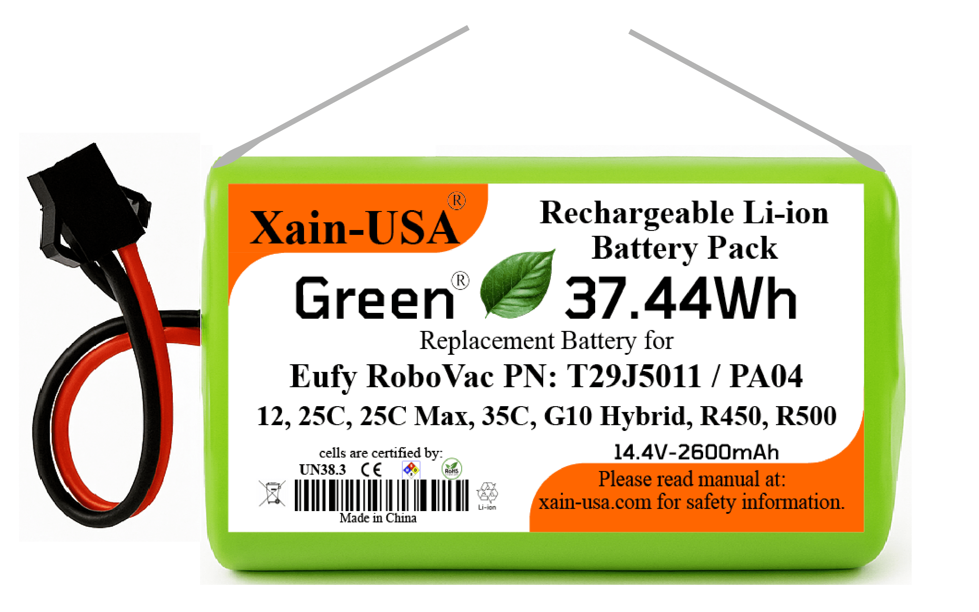 Replacement Battery for Ionvac Optimax UltraClean UV 8063 / 9048