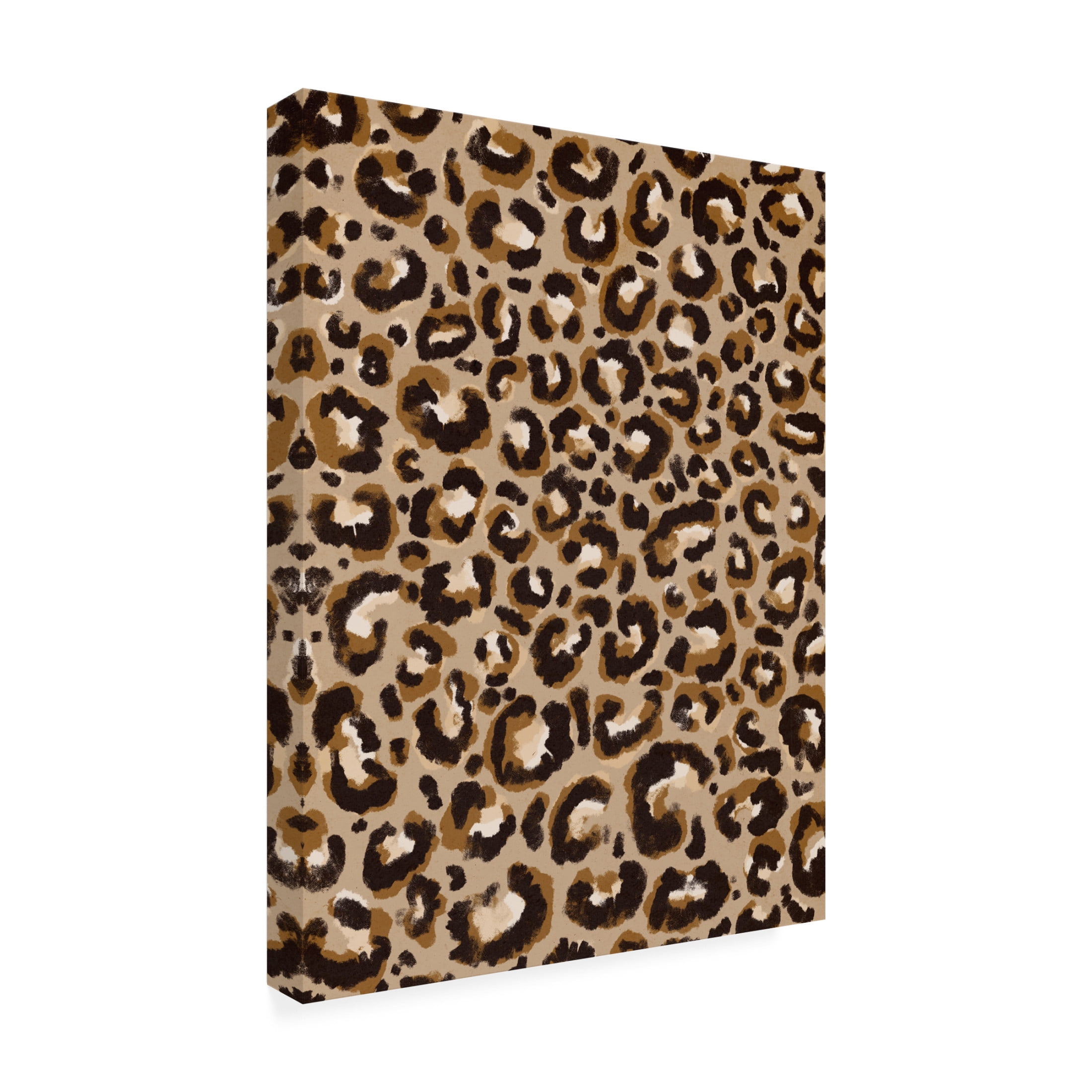 Canvas Wall Art - Treechild 'Cool Leo Pattern' Wall Art for Living Room, Bedroom, or Office D?cor by Trademark Fine Art - 18 x 24 Inches