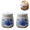 White A, variant on 2Pack Coddled Egg Cups,Egg Coddlers Sets with Lids,Vintage Ceramic Soft Boiled Eggs Cooker,Rapid Eg g Poachers for Hard Boiled Eggs,Egg Maker Poached E gg Steamer Kitchen Gadget