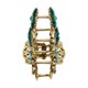 thumbnail image 3 of Ofertas Únicas 1 Pc Clip de Garra Doble Flor con Rhinestones Verde, 3 of 5