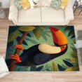 thumbnail image 2 of 2x3 Rug, Toucan Door Mat Washable Non Slip Soft for Entryway, Tropical Bird Rug, Funny Animal Carpet, Toucan Home Decor & Gifts, 2 of 6