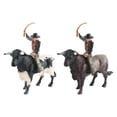 thumbnail image 1 of Estatuilla de personas,Figuritas Toro Animal Pintado A Mano,Figuras realistas detalladas de pingüinos Cake Toppers,Estatuilla de pingüino de escultura animal artesanal de escritorio,Figuras Sunnimix Estatuilla de personas, 1 of 8