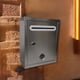 thumbnail image 1 of Buzón de pared para correos, buzón para periódicos, multiusos, resistente, de acero inoxidable, con cerradura de seguridad. 21 cm x 11 cm x 27 cm, 1 of 8