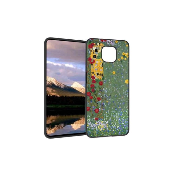 Nature-Painting Phone Case, Degined for Moto G Power 2021 Case Men Women, Flexible Silicone Shockproof Case for Moto G Power 2021