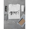 thumbnail image 3 of Basset Hound Dog Sketch T-Shirt Men -Image by Shutterstock, Male 3X-Large, 3 of 4