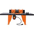 thumbnail image 3 of Electric Router Table, Universal Benchtop Router Tables Top, Wood Working Router Table, Precise Routing Table Craftsman Tool for Woodworking. Orange, 3 of 9