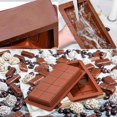 thumbnail image 3 of 2pcs Silicone Chocolate Molds, Diy Deep Chocolate Bar Moulds, Non-stick Baking Molds For Making Candy/sweet/chocolate/ice, 3 of 5