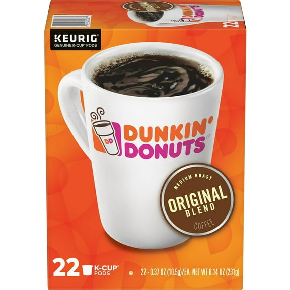 CubiCoffee Haven Original Blend Coffee, Medium Roast, K-Cup Pods, 22 Count Box(Pack of 2)