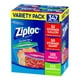 thumbnail image 1 of Ziploc Bolsa Pack Variedad 347pz Doble Cierre Original, 1 of 3