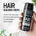 thumbnail image 3 of Hair Fibers for Thinning Hair - 27.5g Bottle Hair Powder, Hair Thickener & Topper for Fine Hair for Men Women, Black, 3 of 9