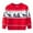 Red 3, variant on FAIWAD Kids Christmas Knit Sweater Toddler Girls Boys Round Neck Long Sleeve Pullover Tops Child Knitwear Cute Clothes