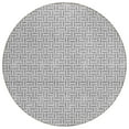thumbnail image 2 of Addison Rugs Chantille Indoor/Outdoor Transitional Geometric Gray Washable Round Rug, 8' x 8', 2 of 6