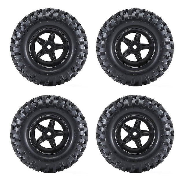 4-piece/set Rc Wheels Tires 1/10 Scale Off-road Tires For 1/10 Rc Crawler Car