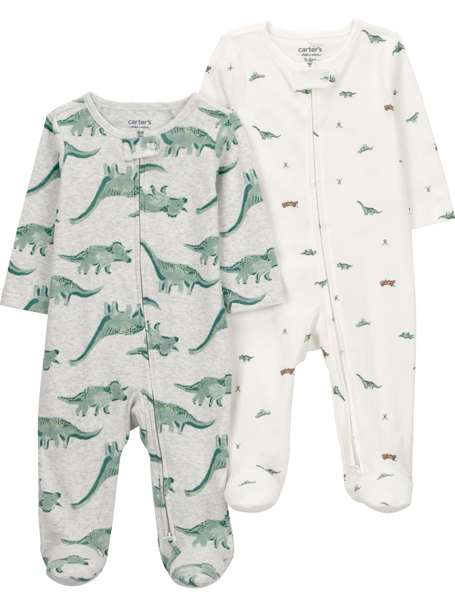 Carter's Child of Mine Baby Sleep 'N Play, 4-Pack, Sizes Preemie-6/9 Months