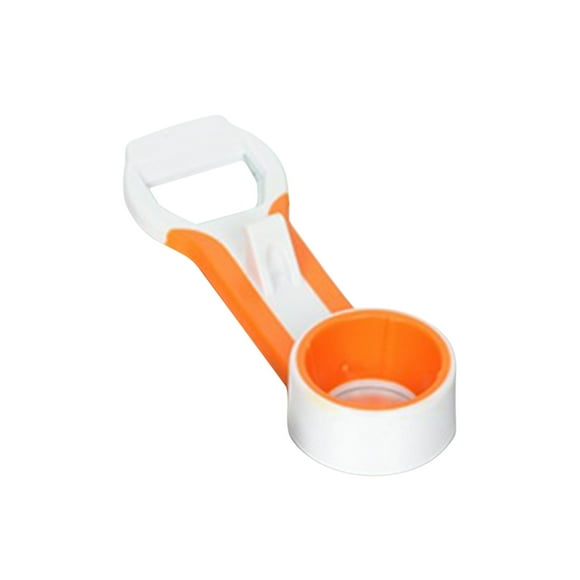 Agiferg 4-in-1 Grip Bottle Opener - Easily Opens Twists Caps, Bottle Caps, Canning Lids And Can Tabs
