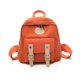 thumbnail image 1 of Mochila pequeña de alta calidad con cremallera para mujer, bolso escolar para adolescentes, Mini bolsos de hombro con doble cinturón, nueva moda Fivean unisex, 1 of 2