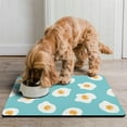 thumbnail image 2 of Cooking-Inspired Absorbent Dog Food Pad - Large Anti-Mess Feeding Mat with Chick Design & Quick-Dry Surface, 2 of 5
