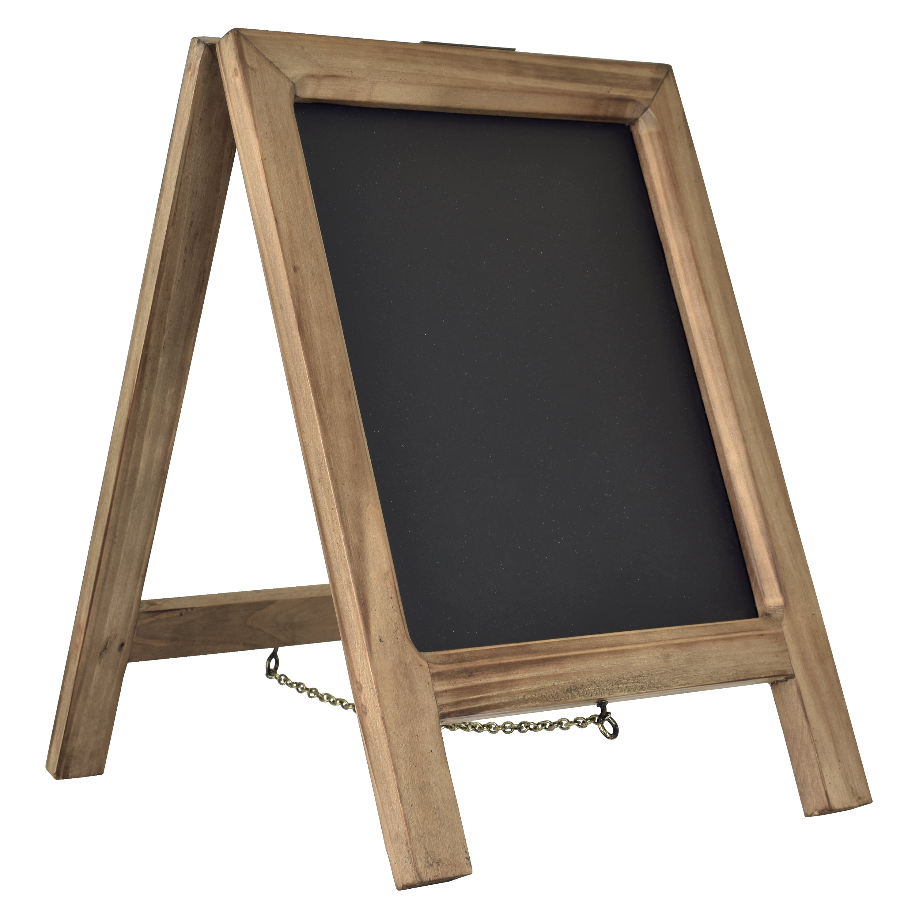 Desktop Drawing Board with Stand Single-Sided Blackboard for Home BQKOZFIN Wooden Magnetic Chalkboard Stores & Special Events Kitchen Decor 12x16, Light walnut Childrens Teaching Drawing Board Office Cafes