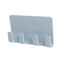 thumbnail image 1 of serony Practical Adhesive Wall Phone Holder Socket Charging Box Bracket Stand Holder Keys Towel Rack Holder, 1 of 8