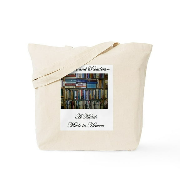 CafePress - Writers And Readers Tote Bag - Unisex Canvas Tote Bag, Beige, 1-Piece