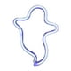thumbnail image 2 of Letrero de neón con forma, ideal para fiestas, como luces nocturnas o letreros decorativos de Halloween. Azul fantasma, 2 of 4