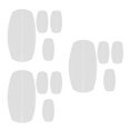 thumbnail image 6 of Worgeous 12 PCS Silicone Bra Strap Cushions Holder Soft Non-Slip Shoulder Belt Pads For Women Reusable Shoulder Protectors Bra Accessories, 6 of 8