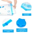 thumbnail image 2 of MODANU Travel Vacuum Storage Bags for Clothes Comforters Blankets 3 Pack (S+M+L) Mattress Pillows with Pump Space Saver Bag, 2 of 6