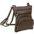 thumbnail image 4 of Leather Shoulder Bag Handbag Purse Cross Body Organizer Wallet Multi Pockets, 4 of 28