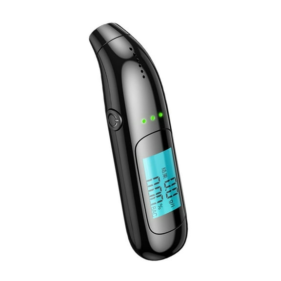 Blood Alcoholicity Detector for Drunk Driving Tester Digital Breathalyzer Test