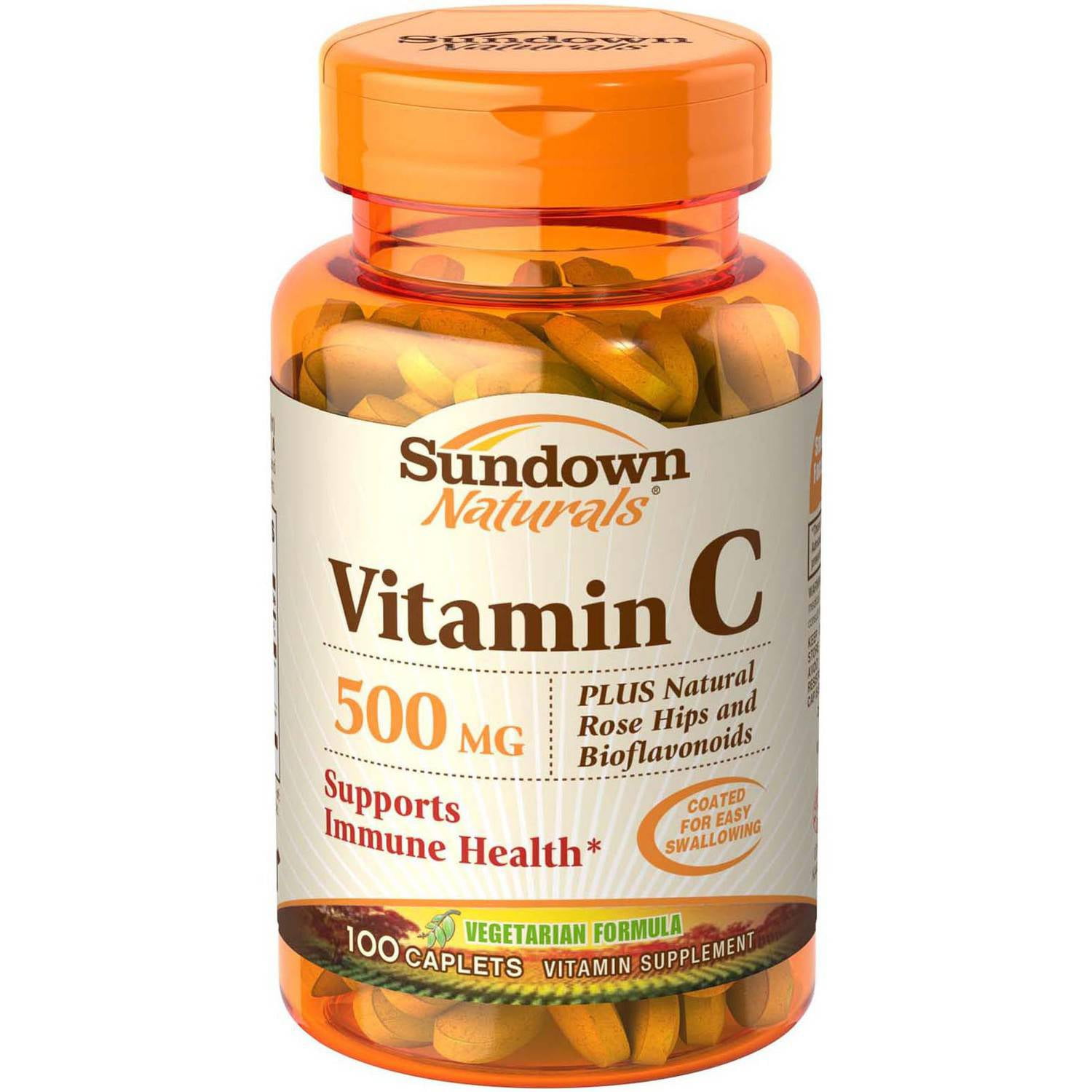 Rexall Sundown Sundown Naturals Vitamin C 100 Ea Walmart Com Walmart Com