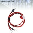 thumbnail image 4 of for  Mini O Ring DC Charging Cable with Fuse, Rubber Copper O Ring Terminal to Replacement DC Plug Power Cord for Dish Antennas, 4 of 7