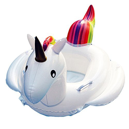 Unicorn Raft Inflatable Float For Kids Toddler Pool Toys Seat Boat Pools Lakes