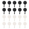 thumbnail image 1 of Ganchos adhesivos Ficarrico, ganchos de pared para cocina, 2 paquetes de 20 piezas, perchas adhesivas sin clavos, 1 of 7