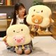 thumbnail image 4 of Almohada de pan tostado de 45 cm, divertida almohada de peluche con forma de baguette francesa, suave y esponjosa, con diseño kawaii., 4 of 5