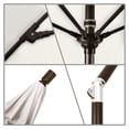thumbnail image 4 of Parasol de Marché en Fibre de Verre 11 Pieds Inclinaison Col DV Bronze/Pacifica/Naturel, 4 of 4
